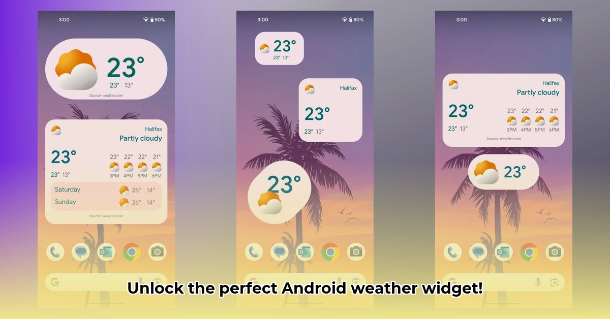time-weather-widget-android